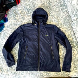 Lacoste rain jacket